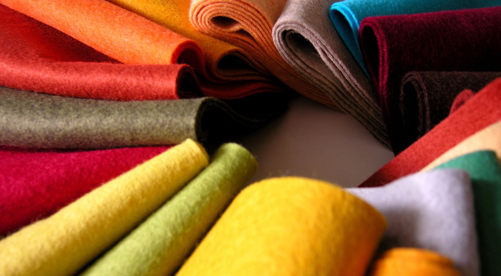 Vibrant Colored Wool Felt for Interior Architecture
